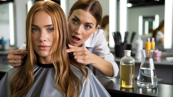 Friseur staunte: Mit diesem Küchen-Trick glänzen Haare ohne Spülung