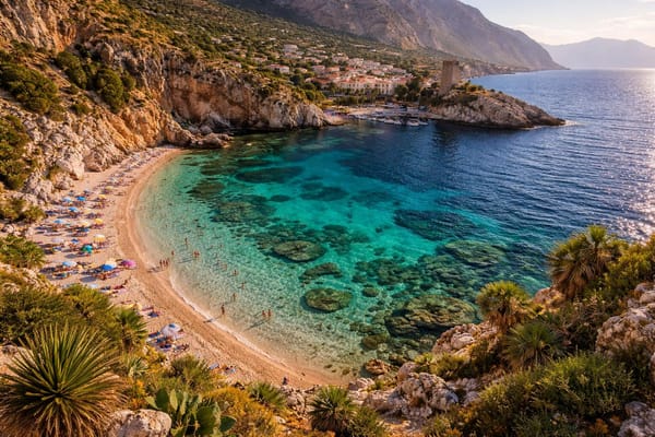 Geheimtipp in Sizilien: Traumbucht mit glasklarem Wasser und Goldstrand