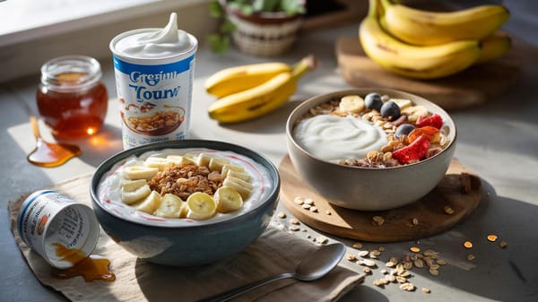 Beliebtes Fitness-Frühstück entlarvt: Darum sind griechischer Joghurt und Banane oft eine Mogelpackung