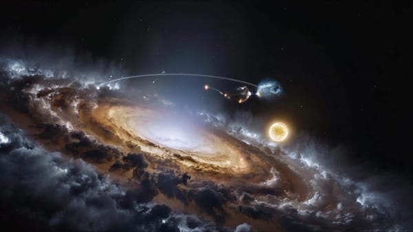 Forscher enthüllen: Unsere Sonne floh aus dem tödlichen Galaxie-Zentrum