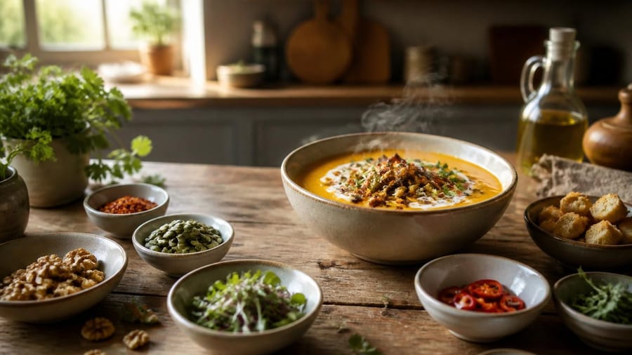 7 geniale Toppings: Mit ihnen peppst du jede Suppe auf
