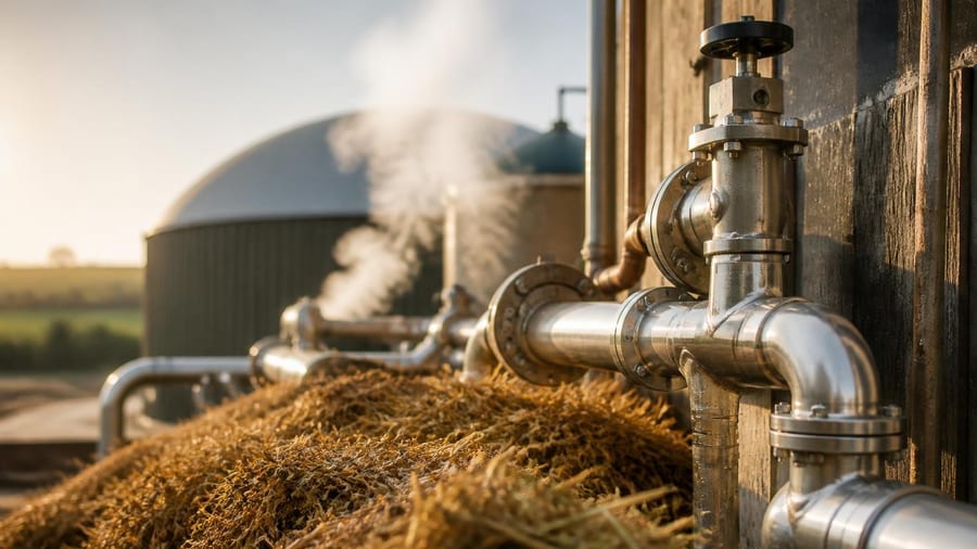 Biogas aus Gülle: Förderung für Investitionen – jetzt Zuschuss sichern