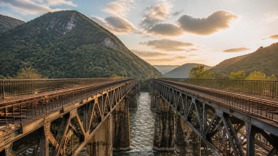 Das gibt es nirgendwo in Deutschland: Diese zwei Bahnbrücken am Hochrhein sind einmalig