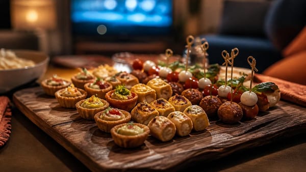 Fingerfood als Volltreffer: Späte Halbzeit-Snacks für die WM