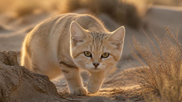 Ist die Sandkatze als Haustier geeignet?