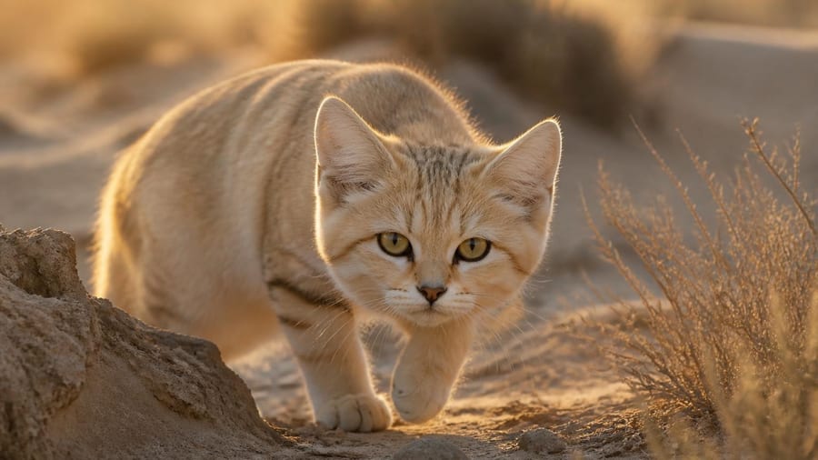 Ist die Sandkatze als Haustier geeignet?