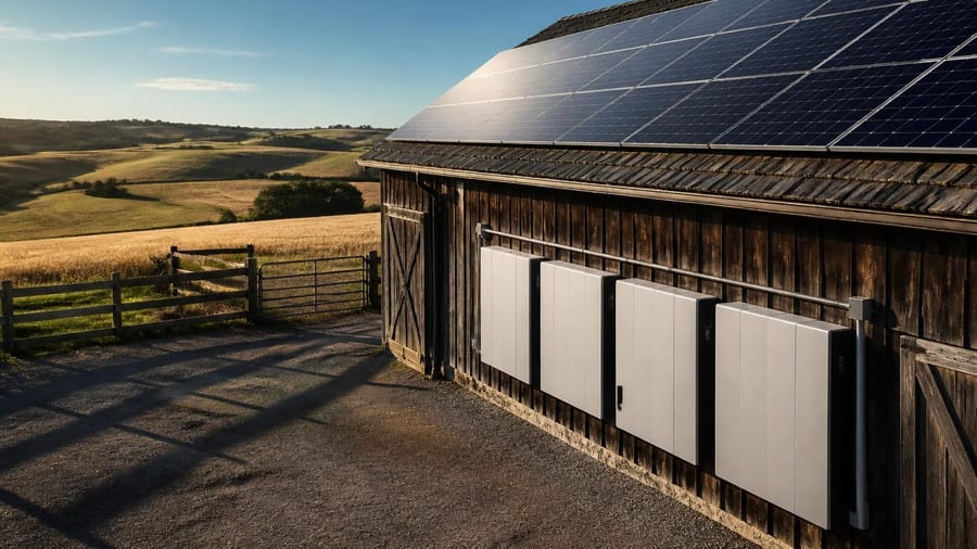 PV, Batteriespeicher und CO.: Experte verrät, wie Landwirte Stromkosten halbieren