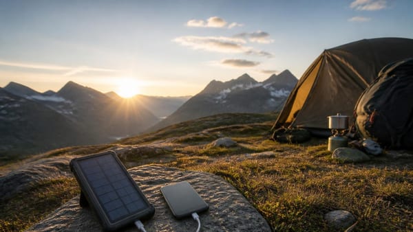 Solar-Powerbank beim Discounter: Wie viel Kapazität Camping-Fans wirklich brauchen unterwegs