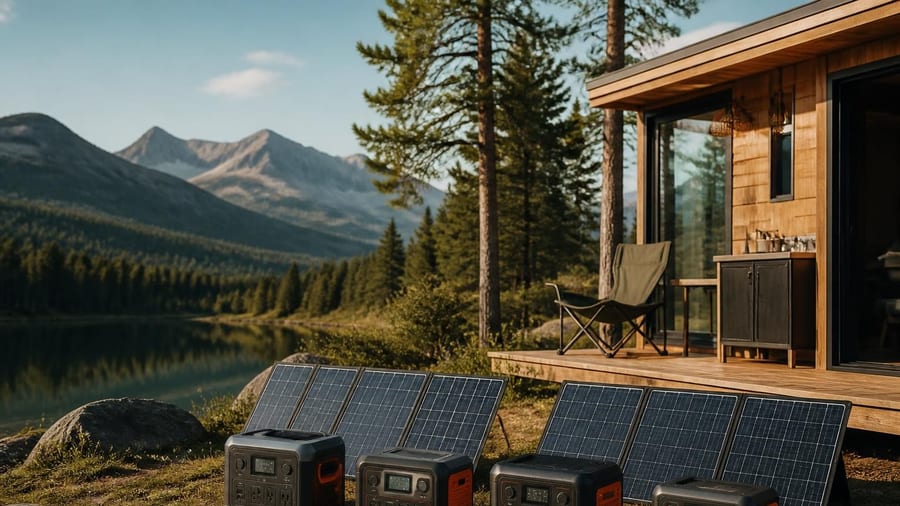 Sonne tanken: Vier Solargeneratoren mit 230-Volt-Steckdose im Test