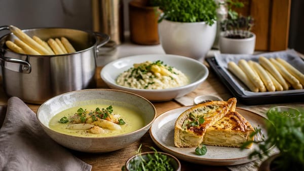 Spargel verkocht? Spitzenköchin zeigt, wie neue Gerichte entstehen