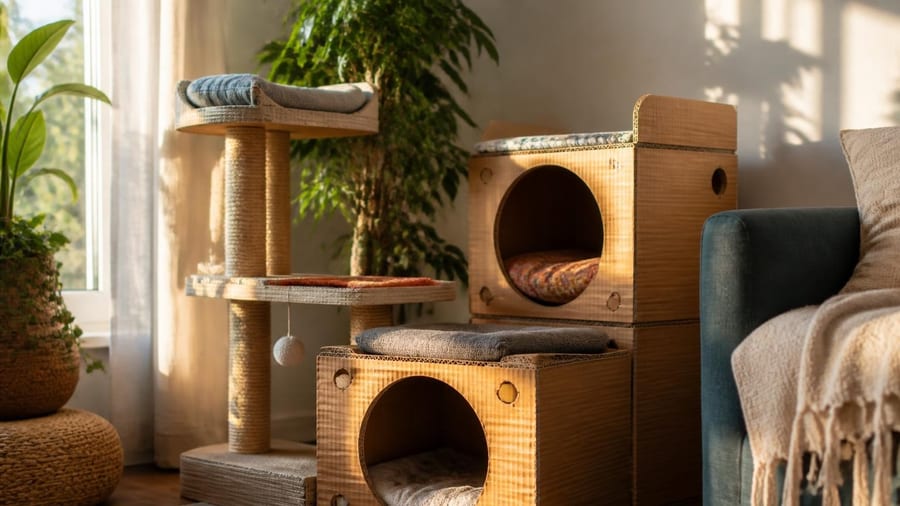 Vergiss teure Kratzbäume! 6 clevere DIY-Ideen für glückliche Katzen